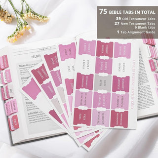 FaithTabs – Bible Tabs Set for Easy Scripture Navigation