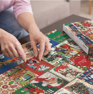 Merry Jigsaw Advent Calendar Puzzle Marnetic