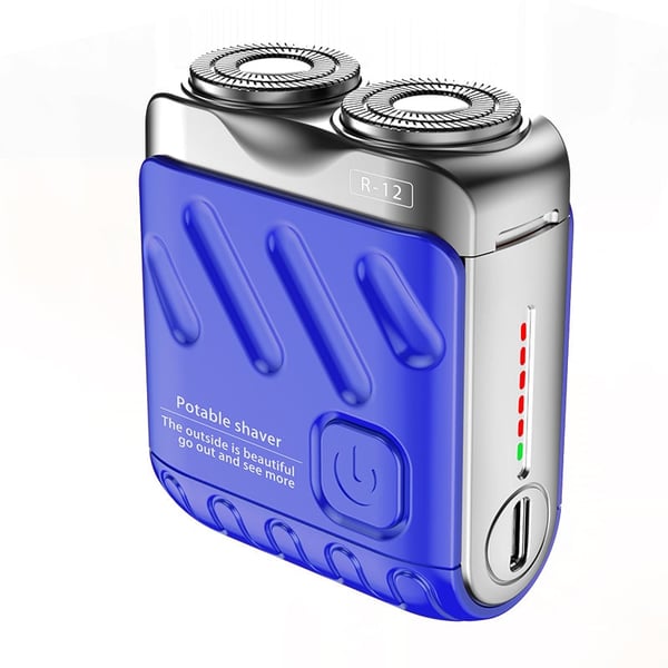 SmoothEdge – Portable Dual Ring Rotary Electric Shaver