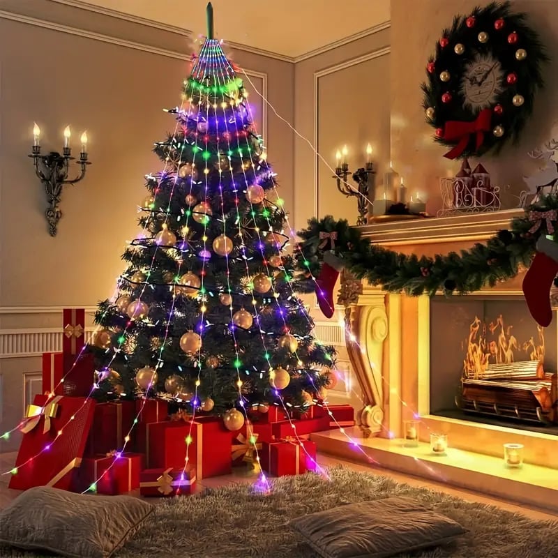 TwinkleGlow - 8 Modes LED String Lights