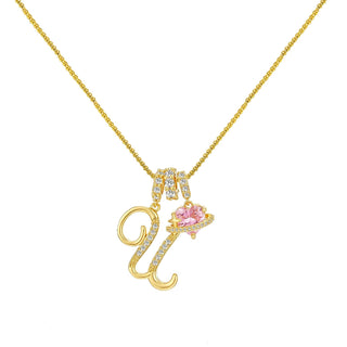 InitialGlow – Personalized Letter Necklace
