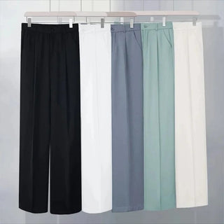 CoolWeave – Lightweight Ice Silk Straight Leg Pants
