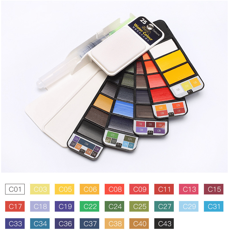 ArtVoyage – Portable Watercolor Painting Set