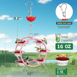 NectarBloom – Elegant Feeder to Attract Hummingbirds