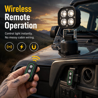 TrailGlow – Omni-Directional Magnetic LED Pod Light