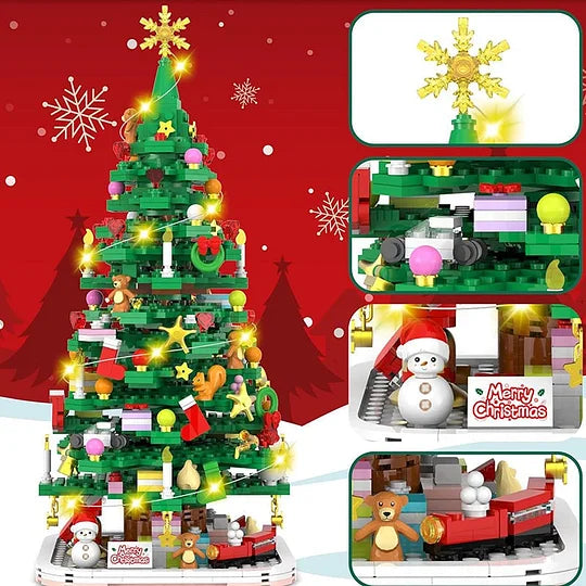FestiveBuilder - Christmas Tree Toy Set