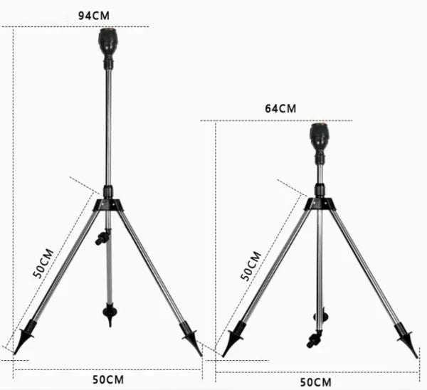 FlexiSpray - 360° Tripod Sprinkler