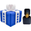 Blue and White