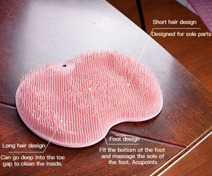 AquaScrub – 2 in 1 Shower Mat And Massage Brush
