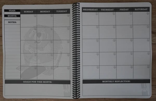 SacredJourney - Yearly Planner for Inspiration & Organization