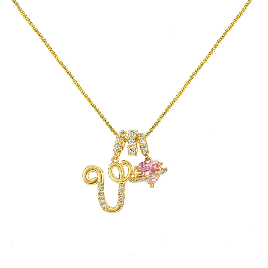 InitialGlow – Personalized Letter Necklace