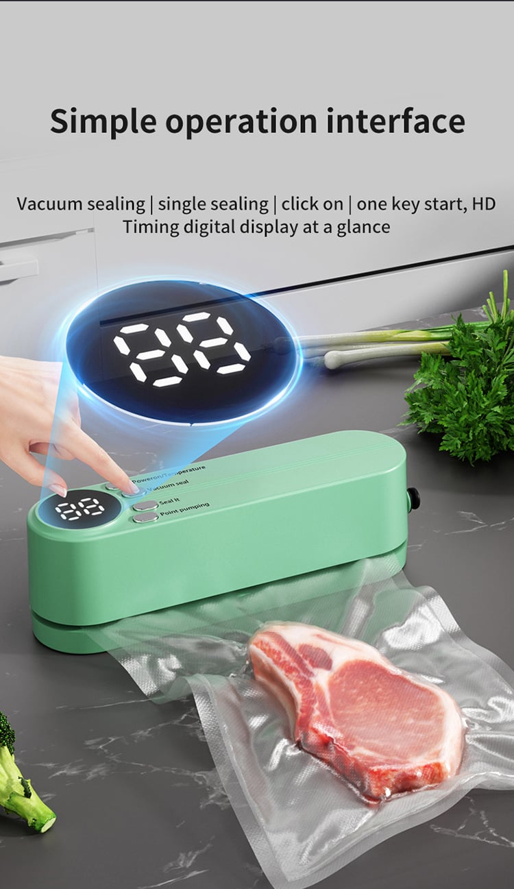 FreshLock – Mini Wireless Vacuum Sealer