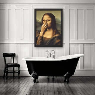 ToiletGiggles – Funny Frameless Bathroom Art