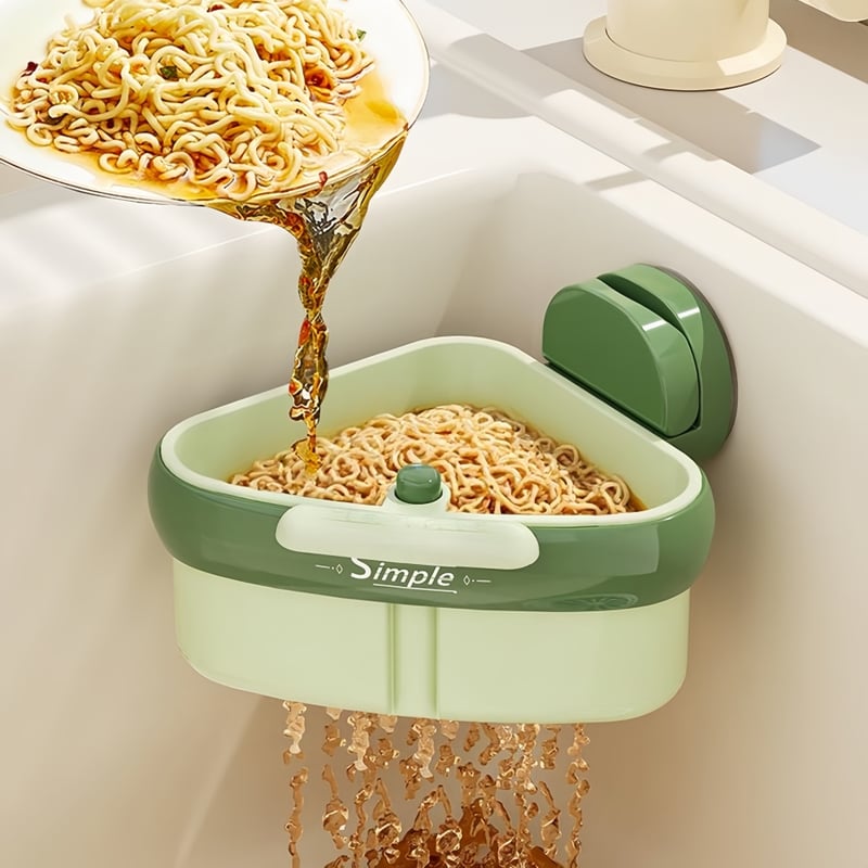 CornerEase – Suction Cup Sink Rack