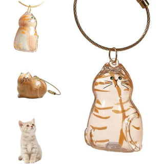 PawEver – Cat Memorial Acrylic Keychain Set