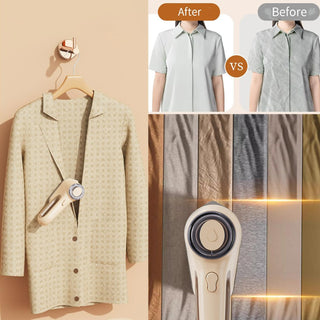 SteamEase – Portable Vacuum Clothes Steamer