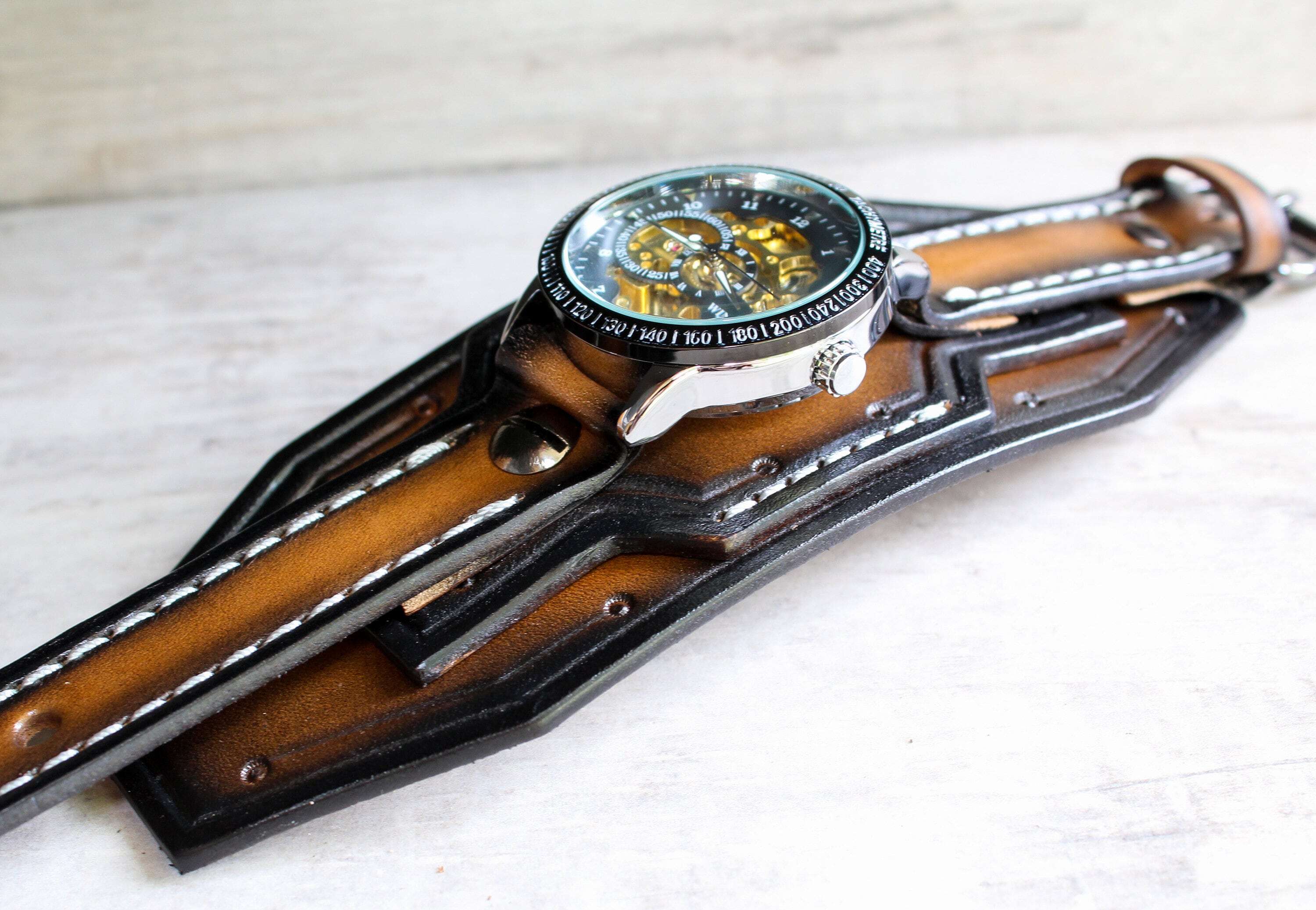 GearLord – Men’s Steampunk Wrist Watch