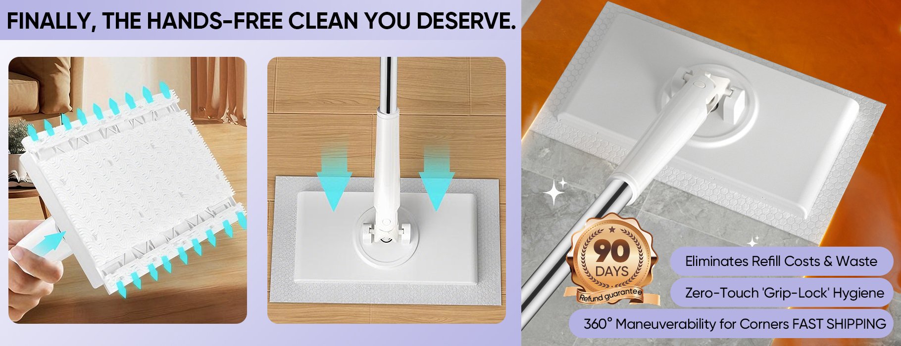 SnapClean – Cloth Changing Mini Mop