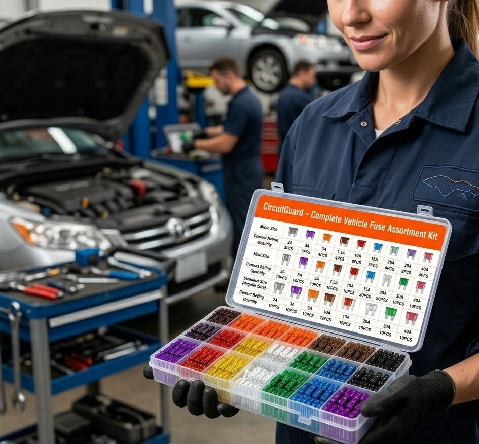 CircuitGuard – Complete Vehicle Fuse Assortment Kit