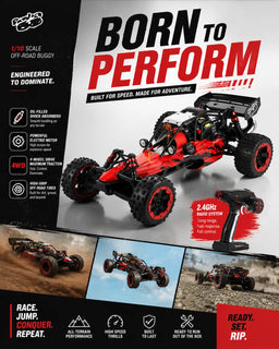 BeastRunner –  High Performance 29CC Off-Road RC Buggy
