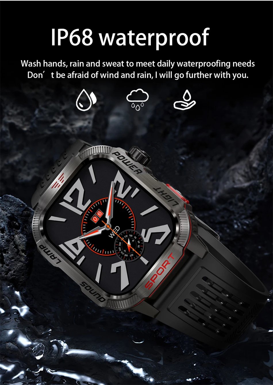 VanguardX - Outdoor Military Smart Watch – Power Meets Precision