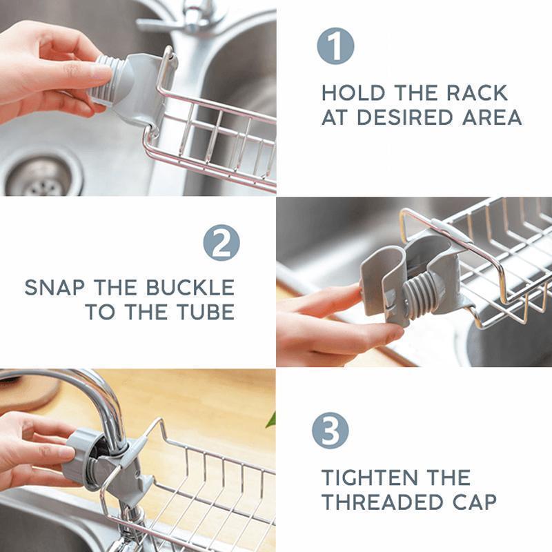 AquaStore – Multi Functional Sink Storage Rack