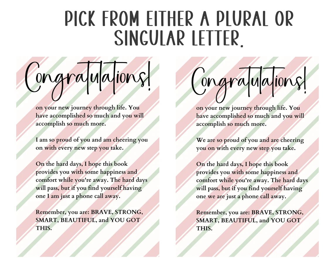 Christmas College Care Book - Love, Support & Gift Card Fun