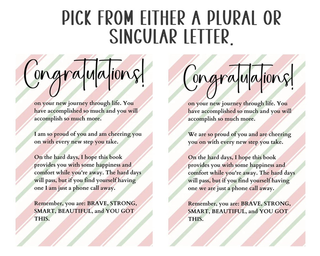 Christmas College Care Book - Love, Support & Gift Card Fun