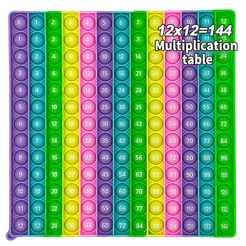 MathPop – Fun 12x12 Multiplication Board Game
