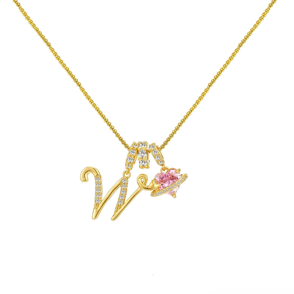InitialGlow – Personalized Letter Necklace