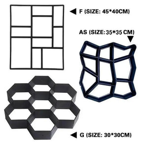 DIY Path Floor Mould Marnetic