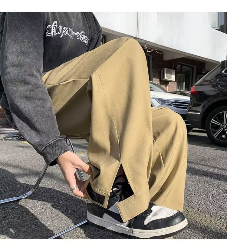 CasualVibe - Soft Elastic Waist Pants