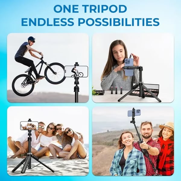 VivaShot - 2-in-1 Tripod & Selfie Stick - Your Travel Photography Companion