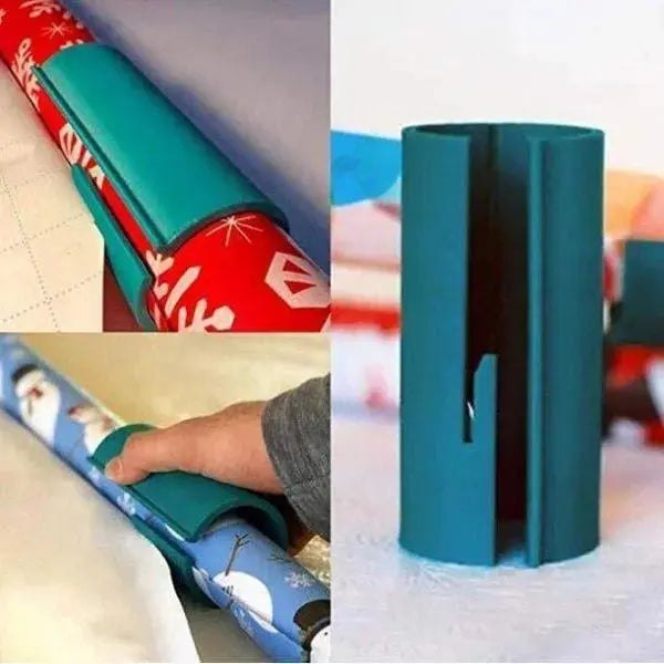 DIY Gift Wrap Paper Roll Cutter marnetic