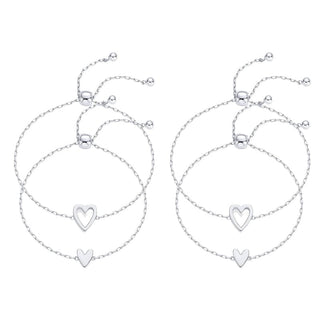 ForeverTies – Adjustable Duo Friendship Bracelet Set