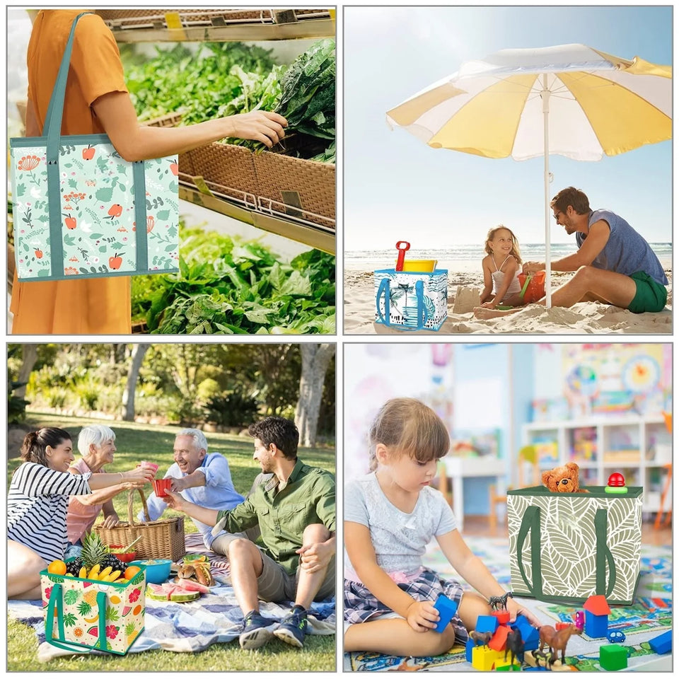 FlexiCart | Reusable Heavy-Duty Grocery Bags