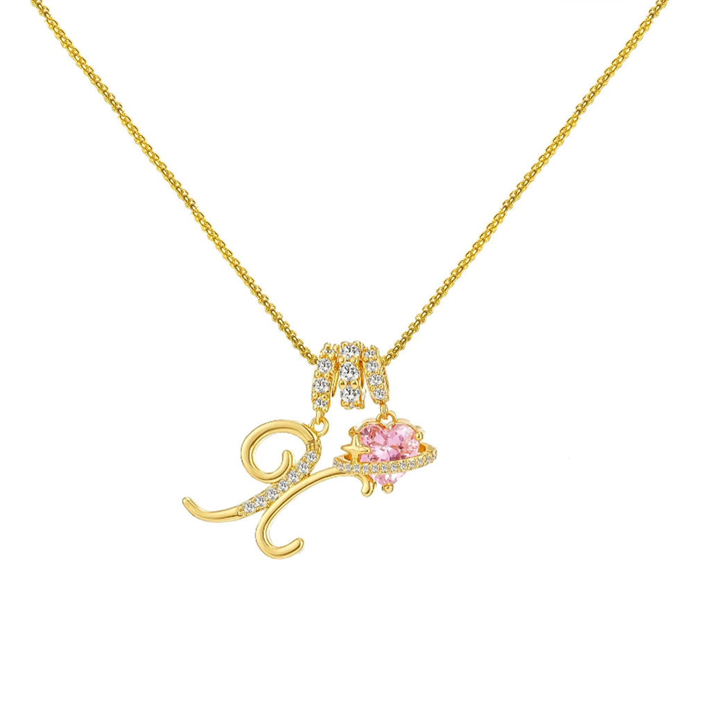 InitialGlow – Personalized Letter Necklace