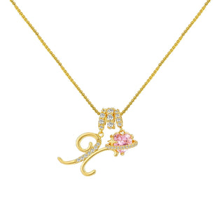 InitialGlow – Personalized Letter Necklace