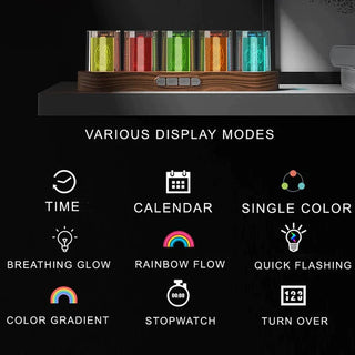 ChronoGlow – RGB Luminotron Digital Clock
