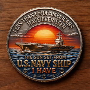 Deck Watch - Cold Waters Navy Commemorative Coin