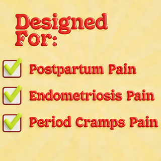 Vibration & Herbal Heating Pad Diaper for Period