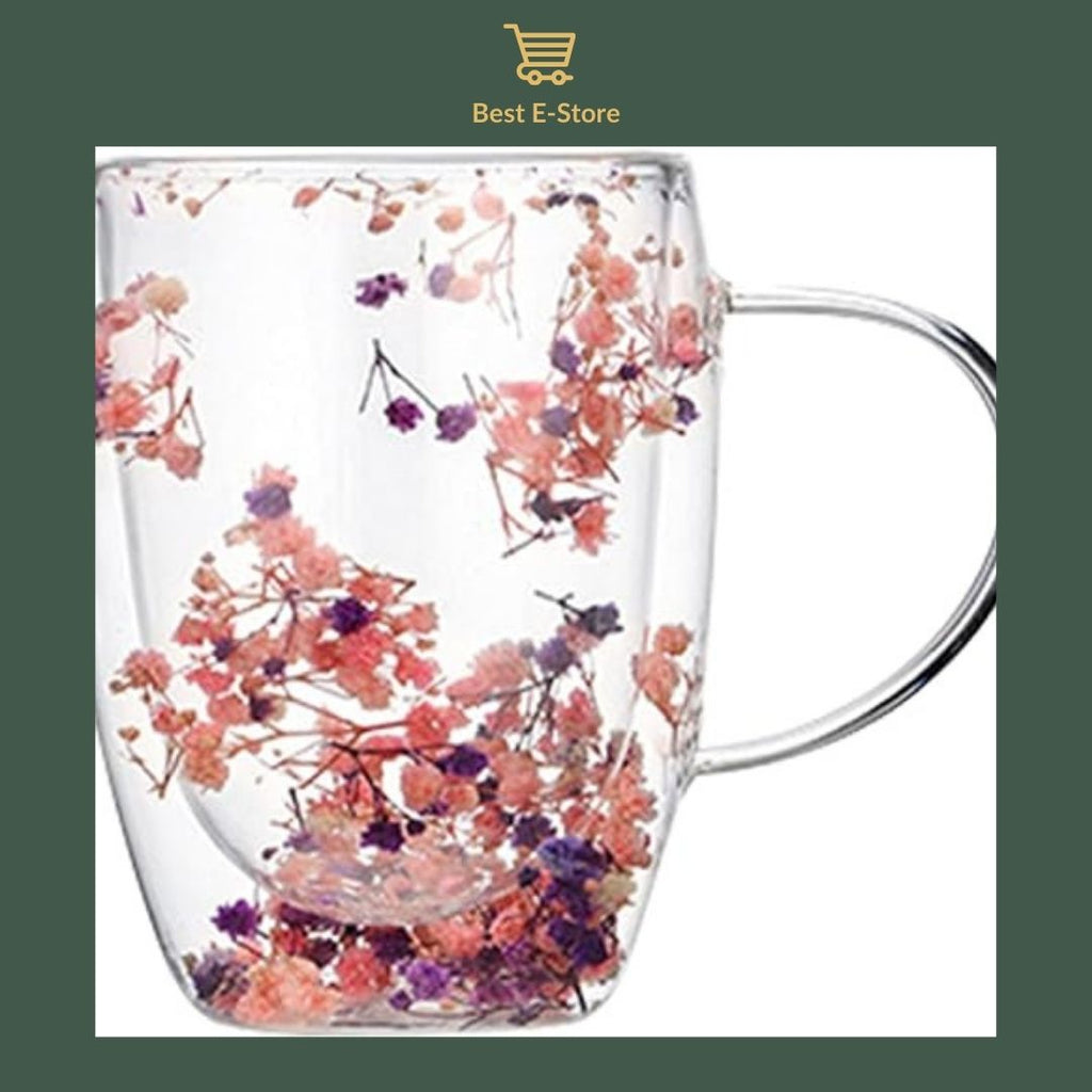 LuxeBloom – Handcrafted Elegant Glass Cups