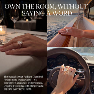 Lumière – Radiant Cut Luxury Statement Ring