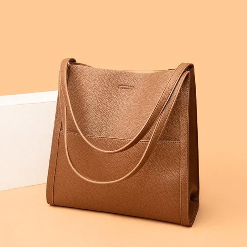 PureCarry – Solid Color Simple Shoulder Bag
