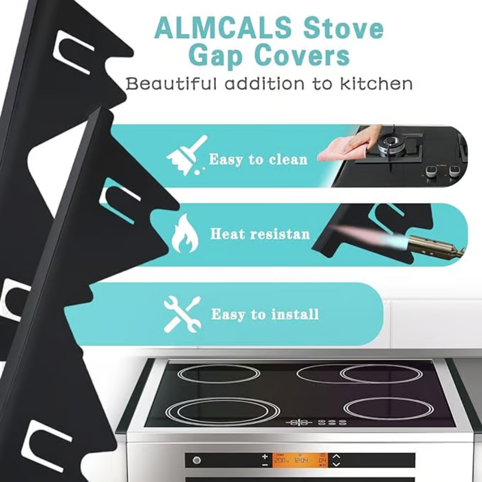 Adjustable Cover GapLock - Adjustable Stove Gap Covers