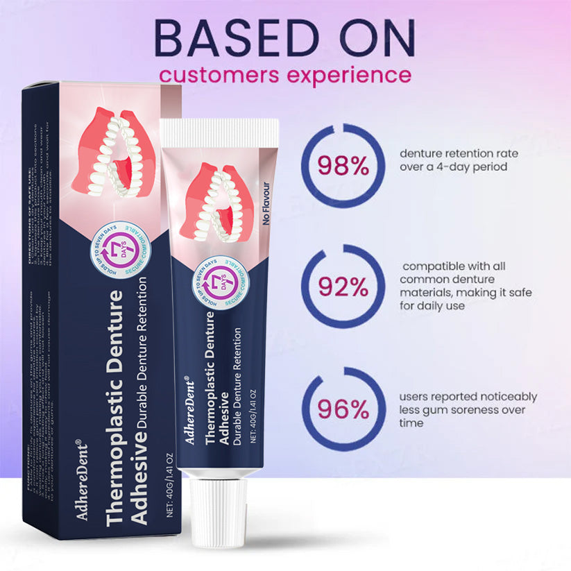 SureBond Adhesive - Durable Retention, Lasting Comfort
