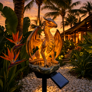 DrakeLight – Fantasy Dragon Outdoor Solar Decor