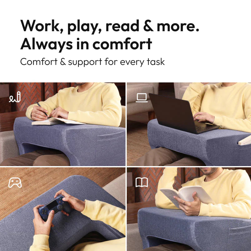 ComfortNest – Ergonomic Memory Foam Lap Desk