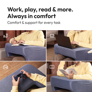 ComfortNest – Ergonomic Memory Foam Lap Desk