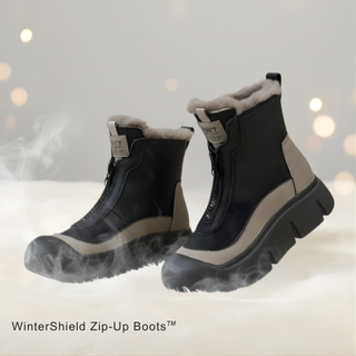 SnowEase – Warm Zip Closure Winter Boots